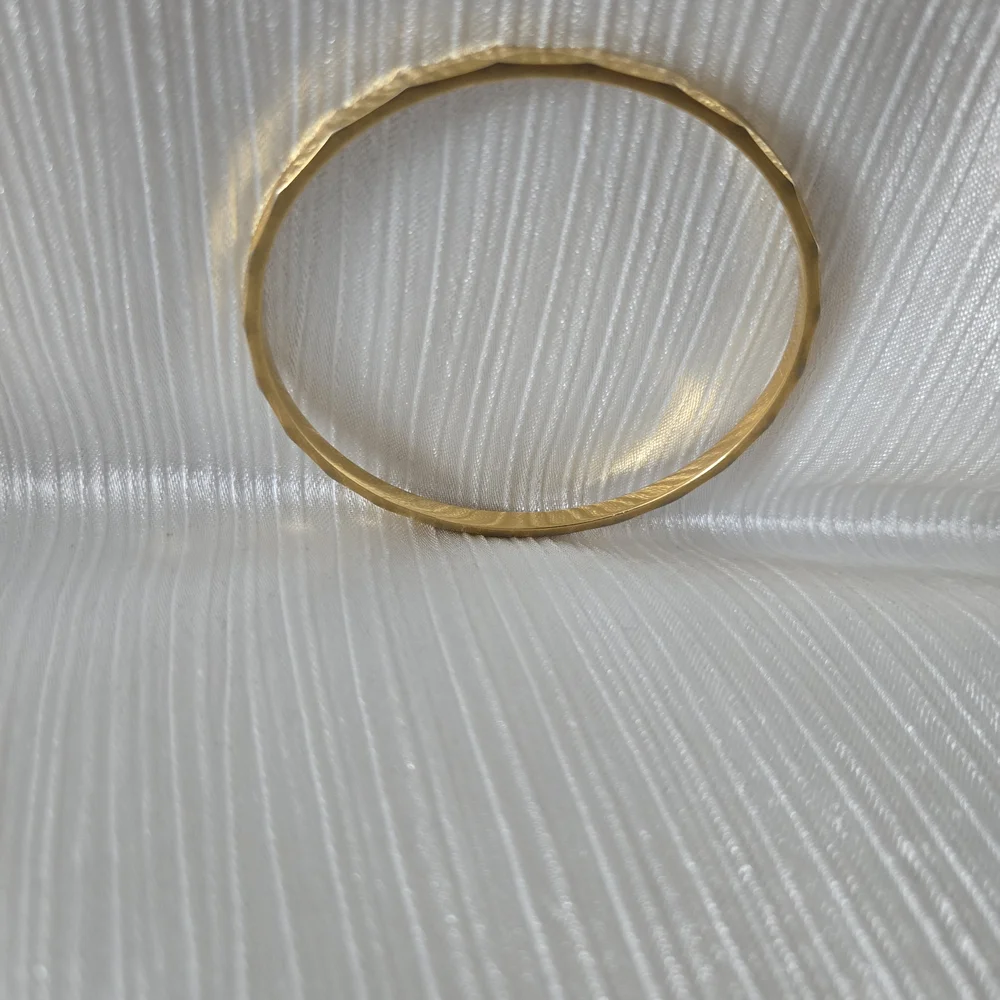 Monet Gold-Tone Textured Bracelet - Picture 2 of 4